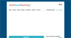 Desktop Screenshot of brainbasedlearning.net